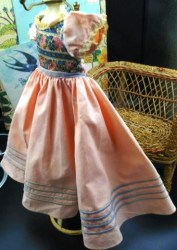 AMY PINK PEACH DRESS 50 SIDE A